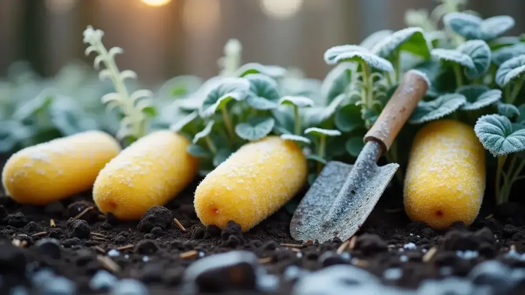 Gooi je oude sponzen niet weg: ze kunnen je planten beschermen tegen de kou