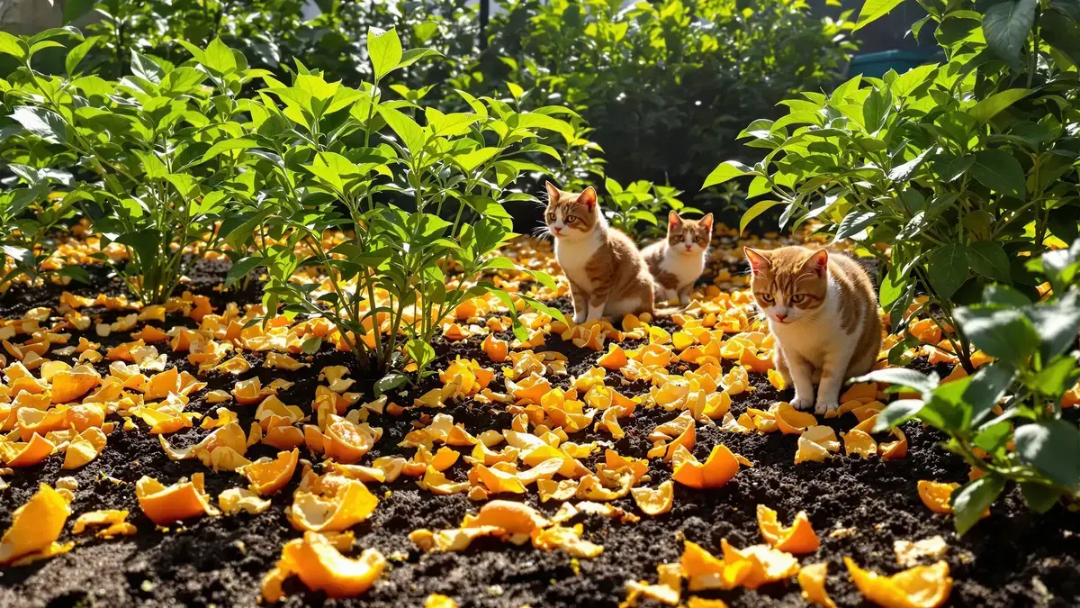 Hier is waarom sommige Nederlanders sinaasappelschillen in hun tuin leggen. Een weinig bekende maar zeer nuttige tip