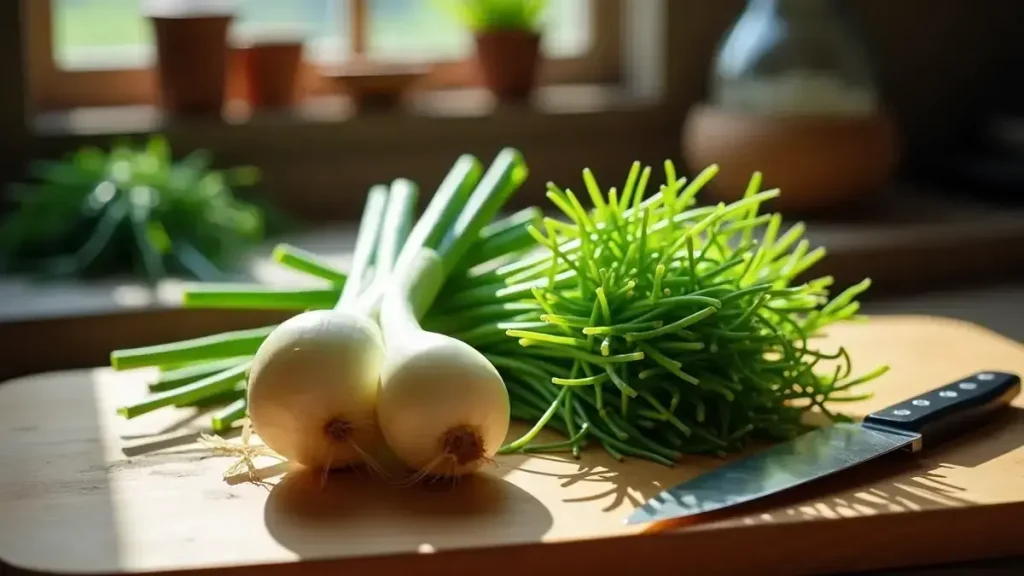 Wat is het verschil tussen bieslook en lente-ui