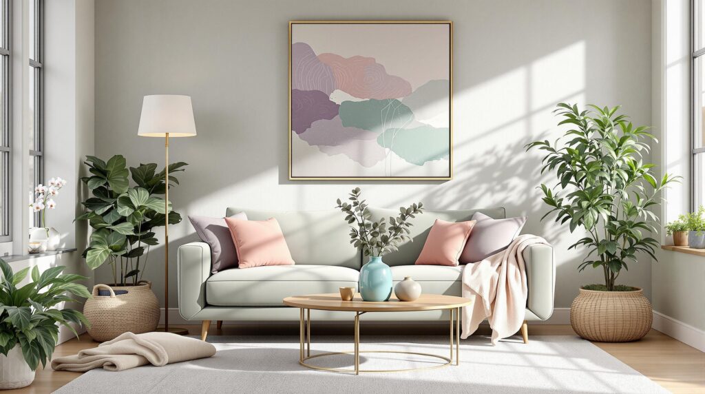 ontdek de mooiste kleurenschema's voor een uitnodigende woonkamer in 2025. laat je inspireren door trends en tips om je interieur te verfrissen en een gezellige sfeer te creëren.