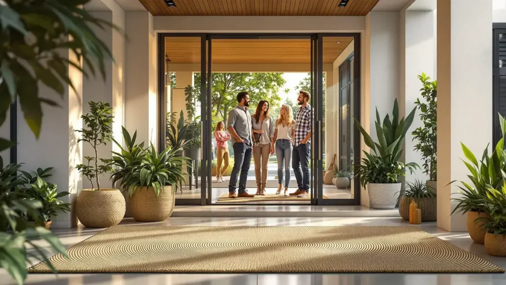 Deze nieuwe decoratieve alternatief transformeert uw huisentree, zeg vaarwel tegen uw deurmat