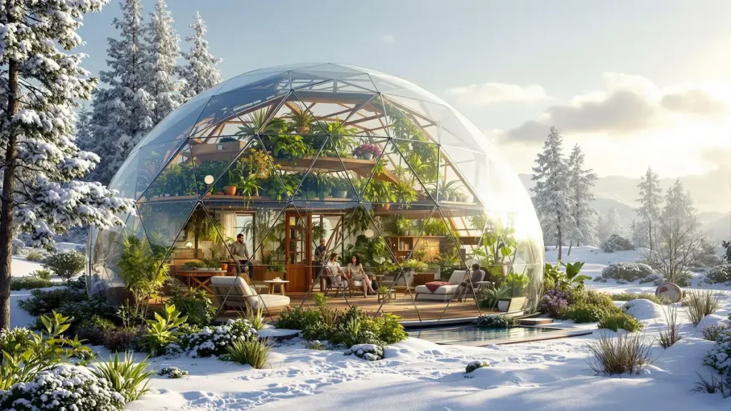 Huis onder een stolp: de Zweden kunnen de hele winter zonder verwarming leven dankzij deze uiterst ingenieuze uitvinding