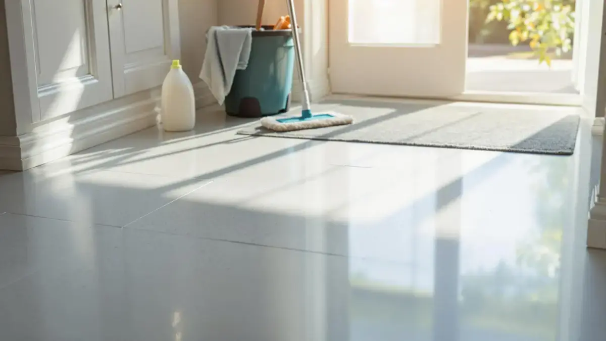 Voeg dit ingrediënt toe aan je schoonmaakwater zodat je vloeren langer schoon blijven