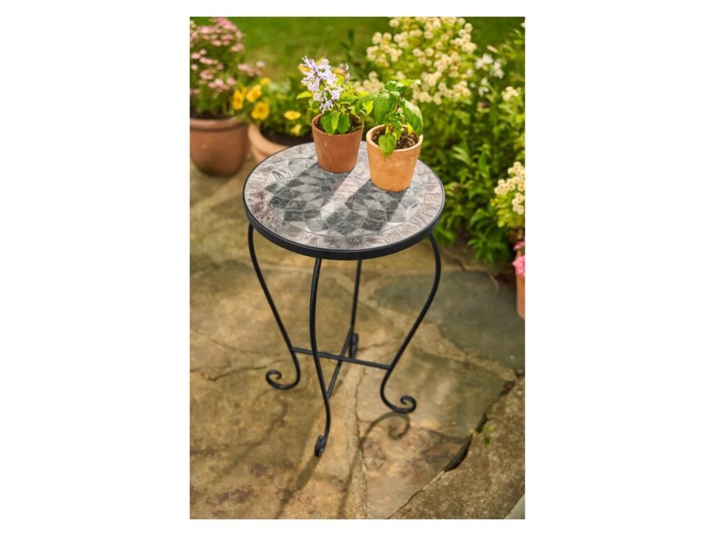 Mozaïek tuintafel Lidl