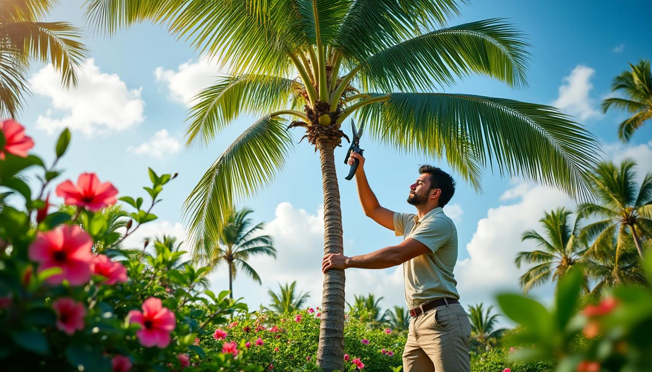 ontdek de beste tips voor het snoeien van palmbomen om een optimale groei te bevorderen. leer wanneer en hoe je jouw palmboom het beste kunt snoeien voor gezonde bladeren en een sterke stam.