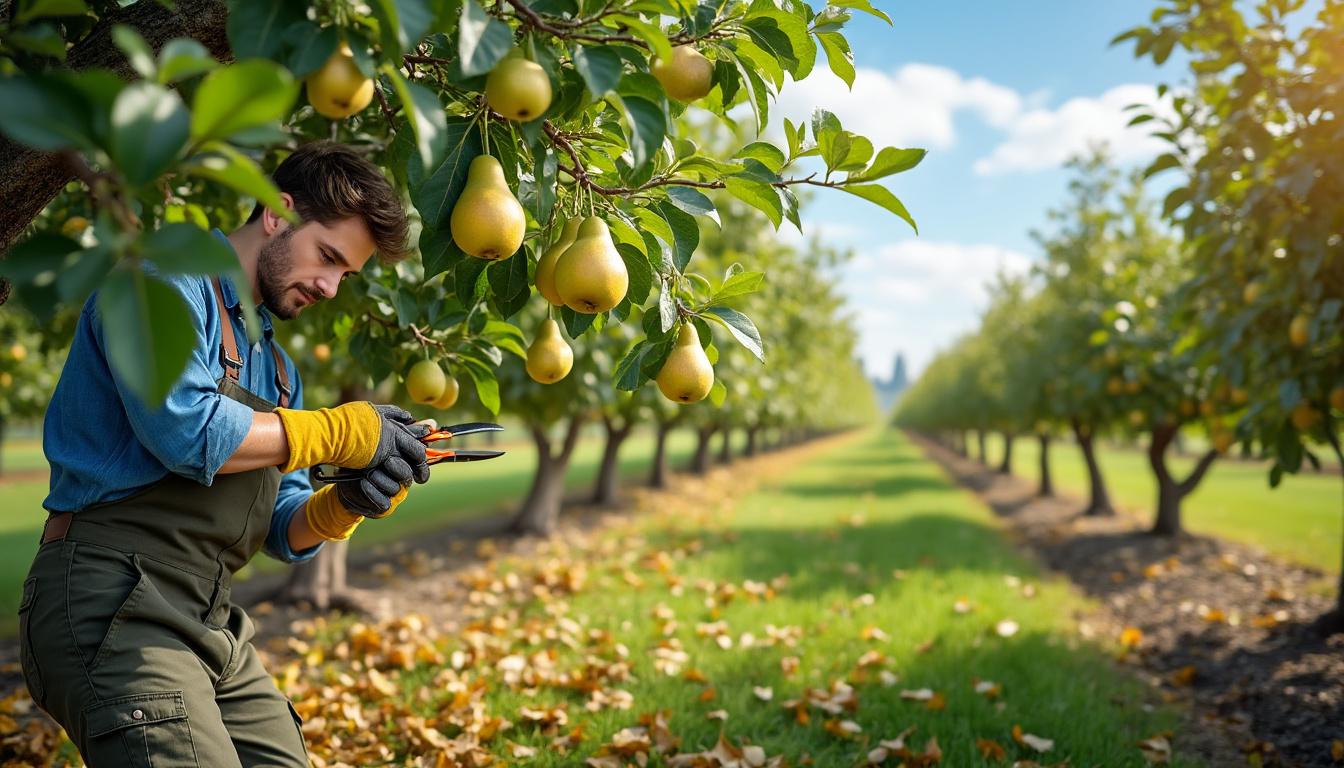 ontdek de beste tijd om perenbomen te snoeien voor een optimale oogst. onze gids biedt handige tips en technieken voor het snoeien van peren, zodat je kunt genieten van gezonde en smakelijke vruchten.