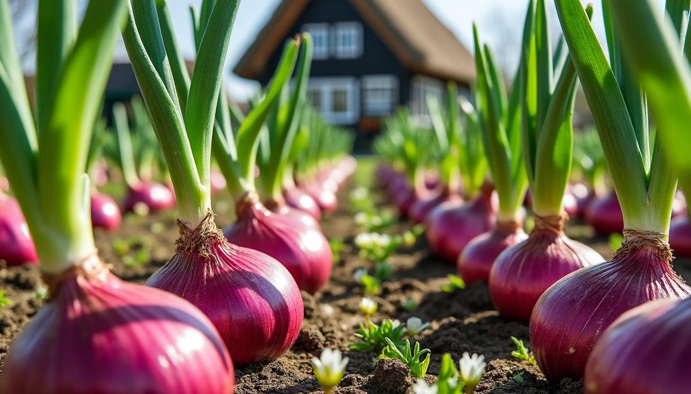 ontdek wanneer je rode uien moet planten voor de beste oogst. lees onze tips en adviezen voor optimale groei en maximale opbrengst van je rode uien in de tuin.