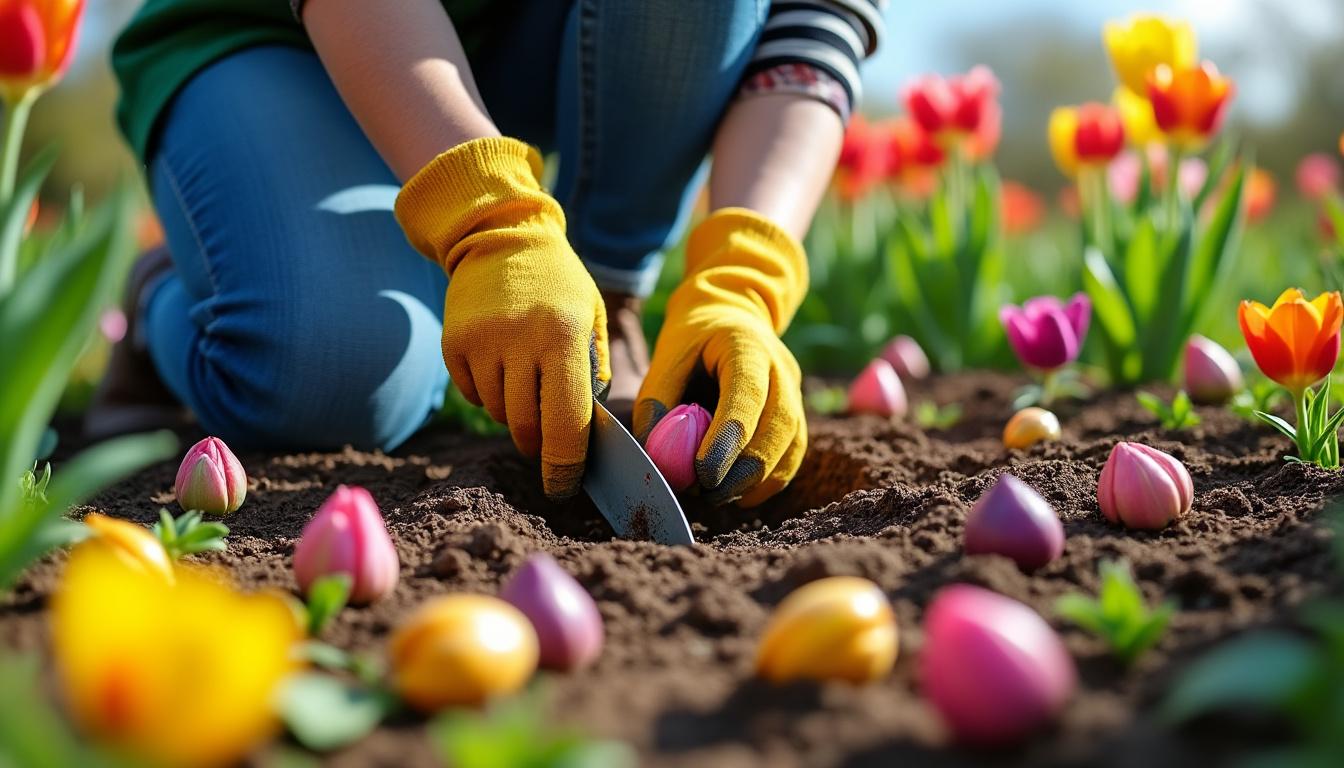 ontdek wanneer je tulpenbollen moet planten voor een bloeiende tuin. leer de beste tips en technieken voor het succesvol maken van je lentetuin met prachtige tulpen.