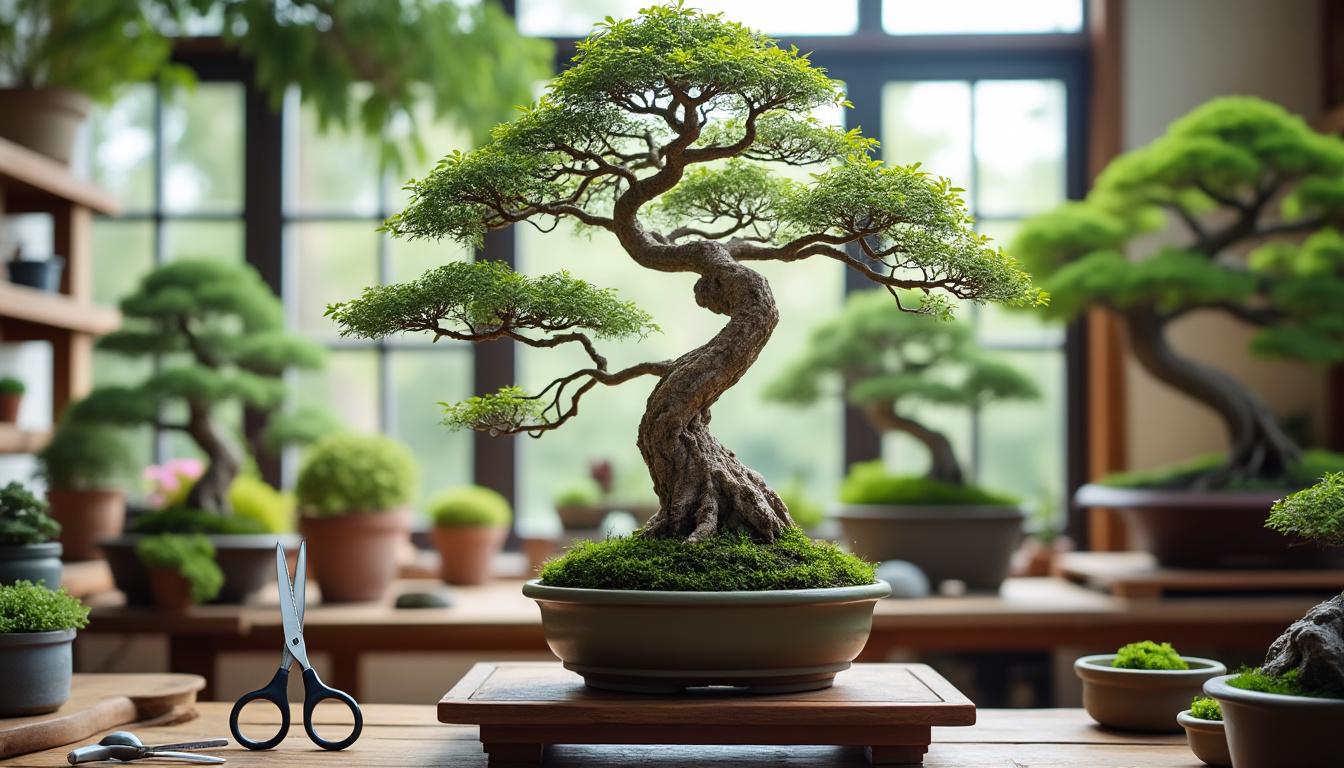 ontdek de kunst van het snoeien van bonsai's voor optimale groei. leer de beste technieken, tijdstippen en tips om je bonsai gezond en prachtig te houden.