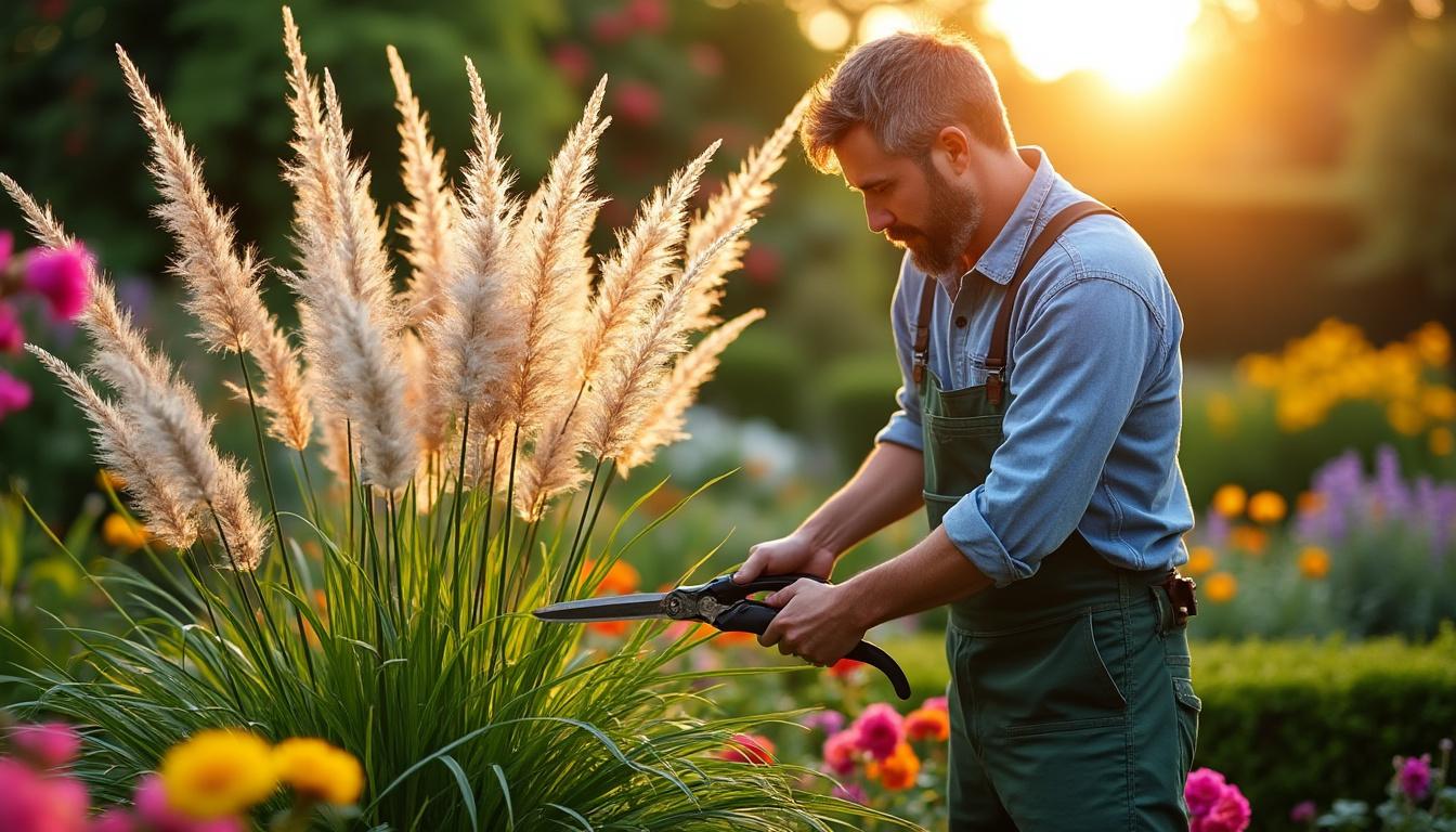 ontdek effectieve tips en technieken voor het snoeien van siergras om een weelderige en luxueuze tuin te creëren. leer hoe je jouw tuin kunt laten stralen met perfect onderhouden siergrassen.