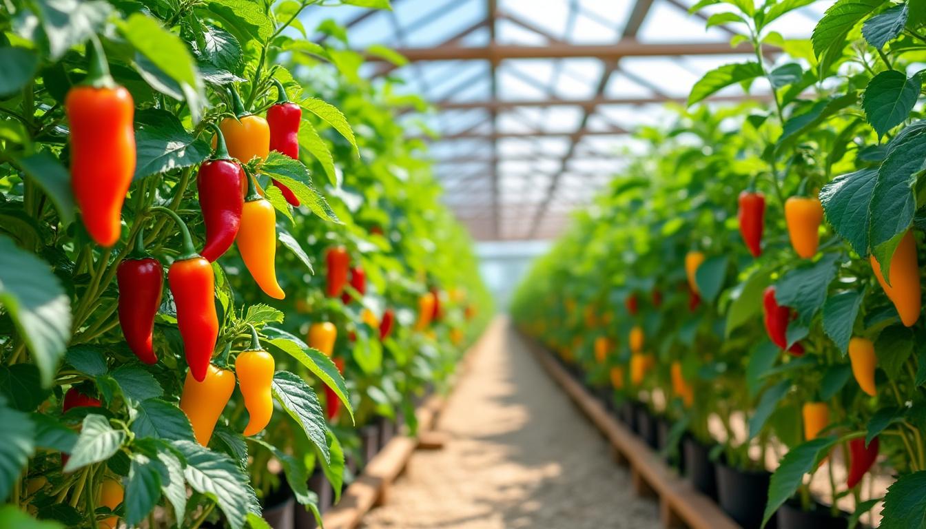 ontdek de beste technieken voor het planten van paprika's in de serre om optimale groei te bereiken. leer wanneer je moet zaaien en hoe je de juiste omstandigheden creëert voor een overvloedige oogst.