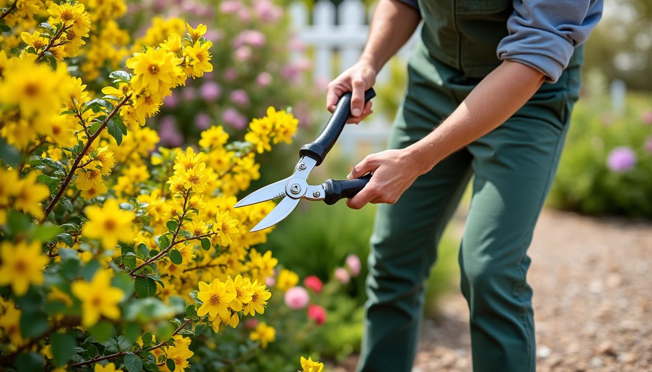 ontdek de beste technieken voor het snoeien van forsythia om een optimale bloei te bereiken. leer wanneer en hoe je deze prachtige struiken moet snoeien voor weelderige bloemen in het voorjaar.
