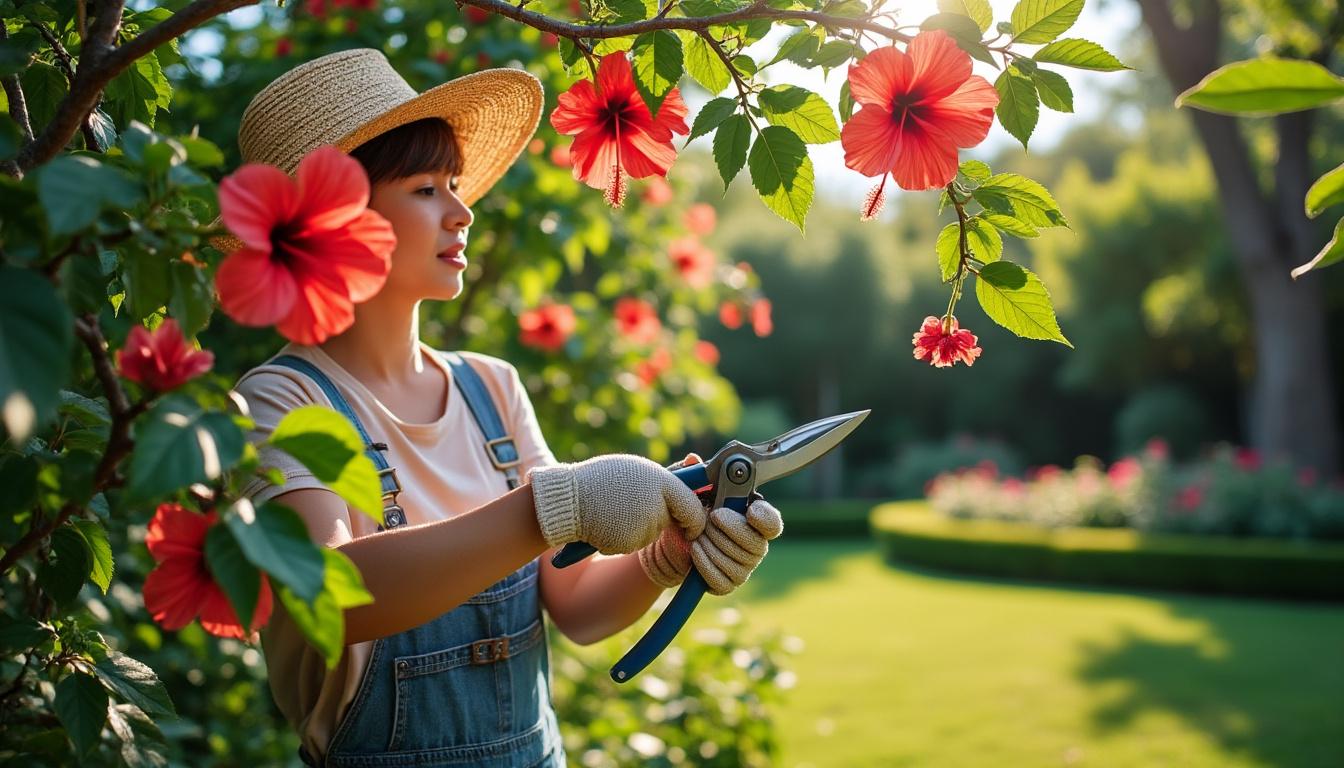 ontdek hoe je een hibiscus op stam het beste snoeit voor een gezonde groei en uitbundige bloei. volg onze praktische tips en zorg voor een prachtig resultaat in je tuin!