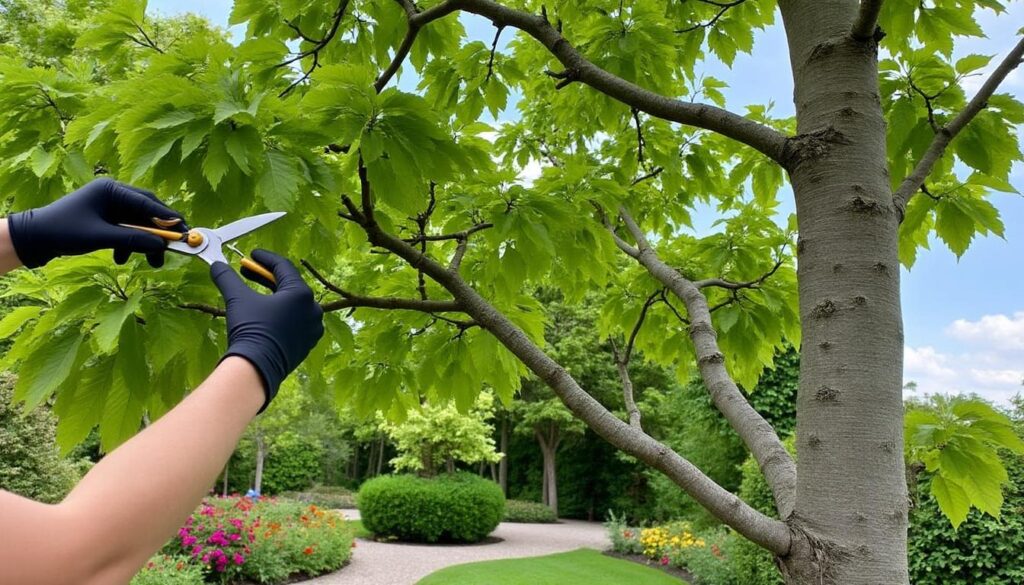 leer hoe je een beukenboom optimaal verzorgt door middel van snoeien. ontdek effectieve technieken en tips voor een gezonde groei en prachtig bladerdek.