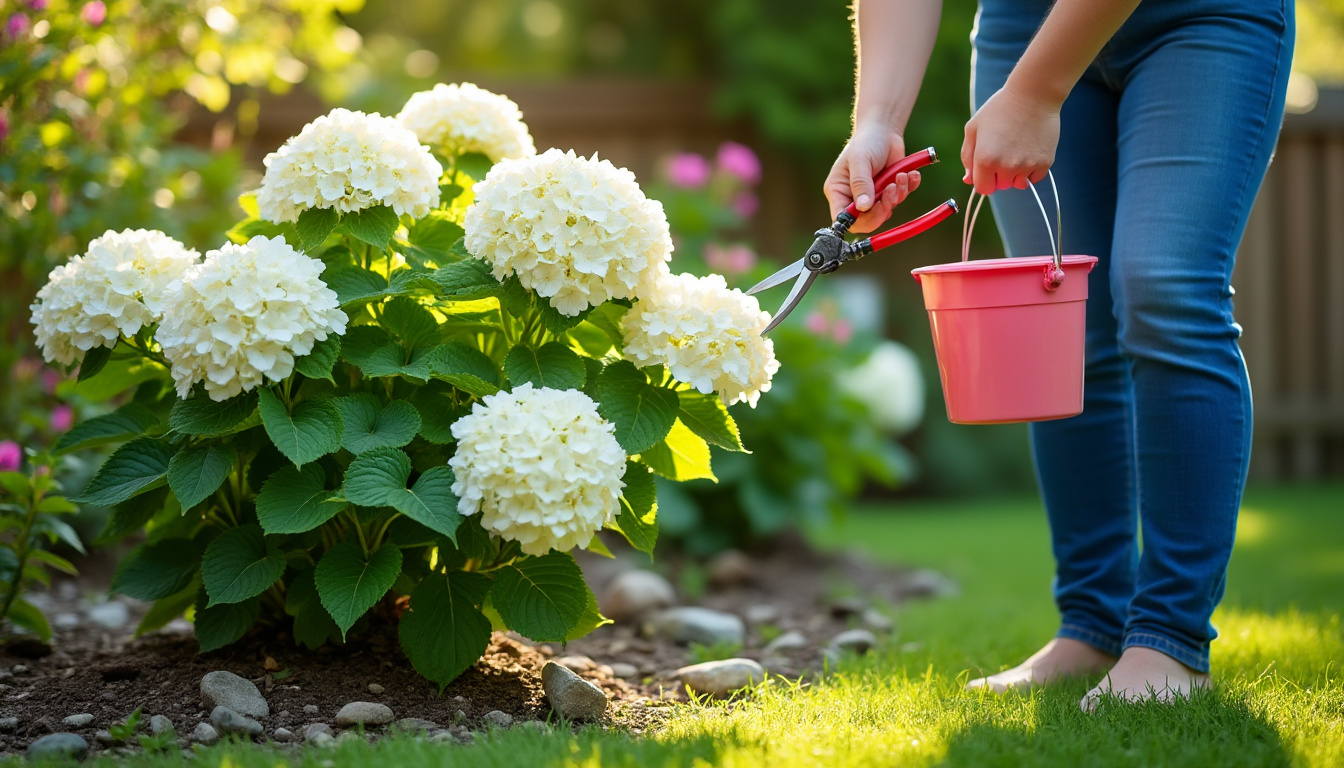ontdek hoe je een annabelle hortensia correct snoeit voor een uitbundige en langdurige bloei. volg onze eenvoudig stappenplan en geniet elk jaar van prachtige bloemen in je tuin.
