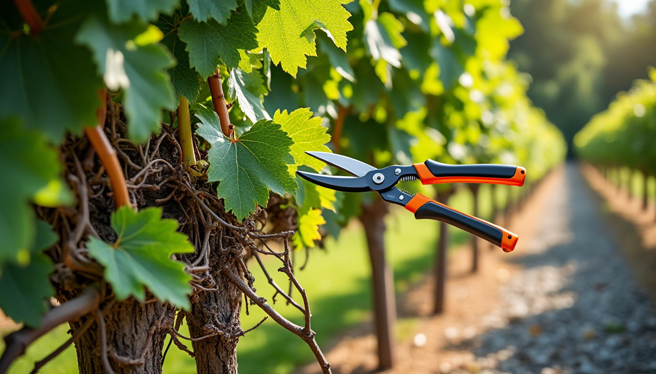 ontdek hoe je een druivenplant het beste kunt snoeien voor een optimale groei en een rijke oogst. volg onze praktische tips en leer alles over het juiste snoeitijdstip en de beste technieken.