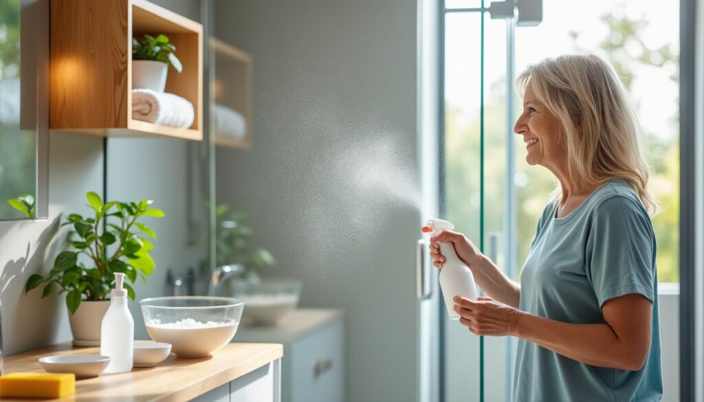 maak je douche weer stralend schoon met deze perfecte mix van twee verrassende ingredi&euml;nten. ontdek hoe eenvoudig het is om glans terug te krijgen!