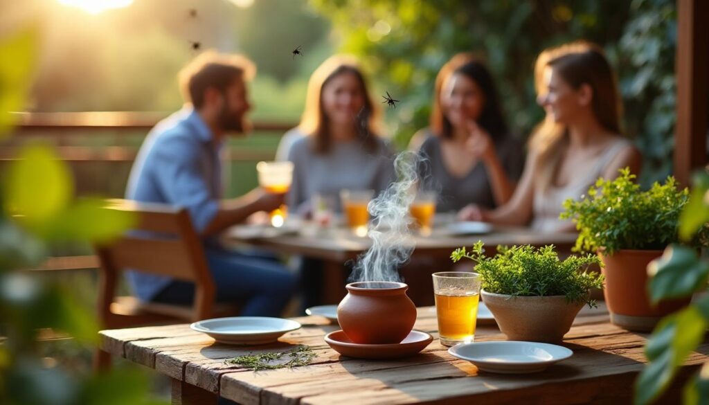 last van muggen op het terras? verbrand eenvoudig dit voorwerp en geniet van een muggenvrije avond buiten.