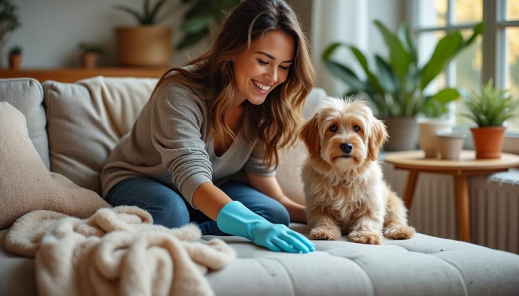 overal dierenharen? ontdek de handschoenentruc voor een snel en eenvoudig resultaat om je huis haarvrij te maken!