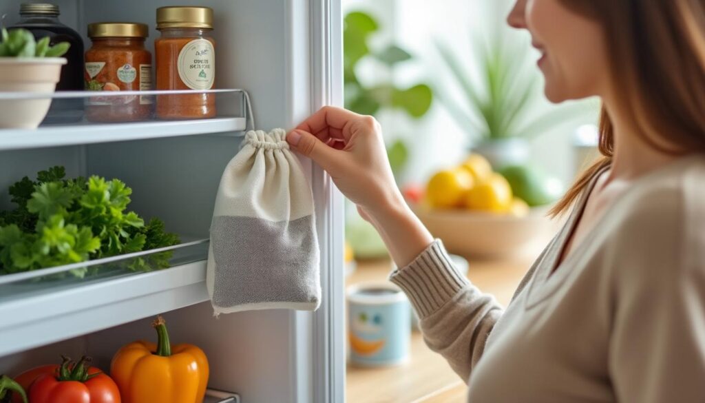 heeft je koelkast last van een vieze geur? ontdek hoe dit kleine zakje snel zorgt voor een frisse, schone lucht in je koelkast.