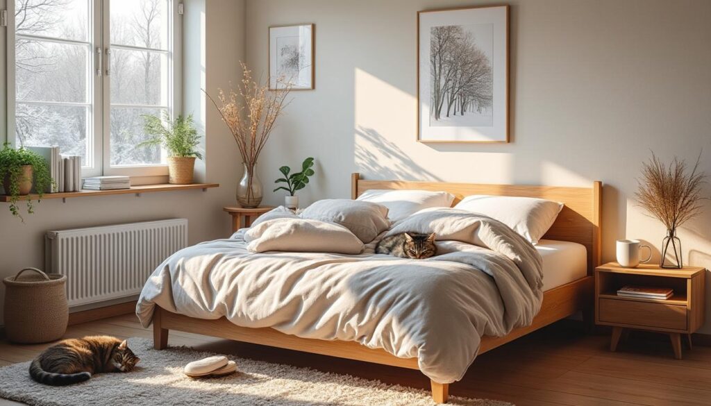 breng warmte en kleur in je slaapkamer met de vrolijke dekbedovertrekset van ikea, perfect om je slaapruimte de hele winter op te fleuren.