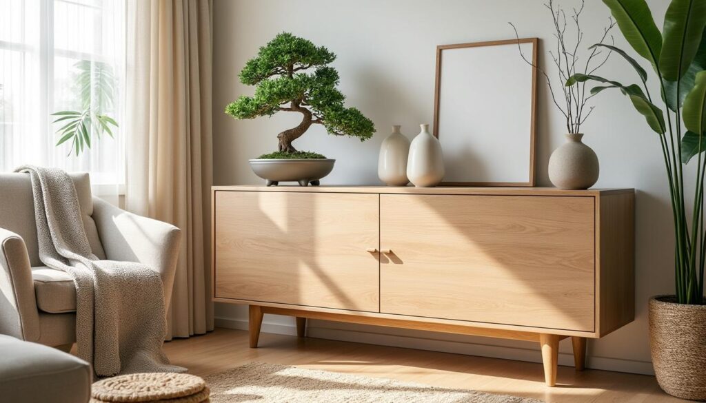 ontdek hoe deze ikea-kast wordt omgetoverd tot een stijlvolle japandi-meubelstuk voor slechts $140, met een perfecte mix van scandinavisch en japans design.