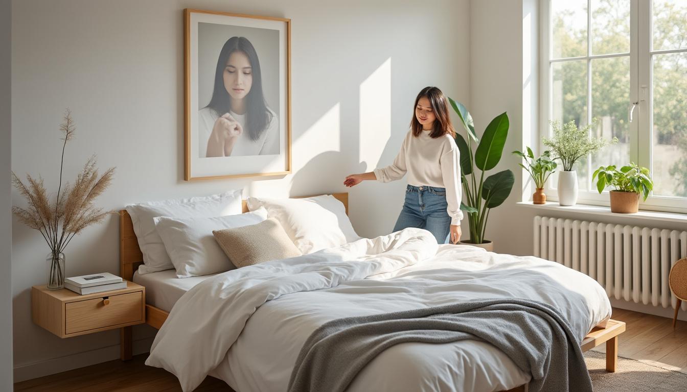 ontdek ikea&rsquo;s stijlvolle nieuwe wandgemonteerde nachtkastjes die voor slechts $30 de winkel uitvliegen. combineer design en functionaliteit in jouw slaapkamer.