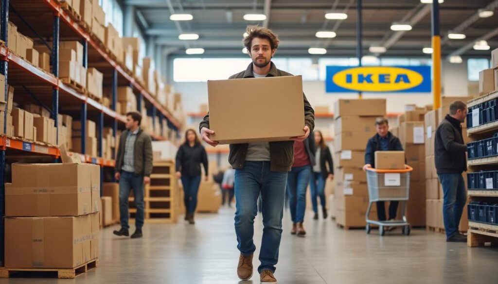 bekijk hoe john bijna zijn verstand verliest tijdens zijn bezoek aan ikea in de aflevering van good day holiday show. lach en geniet van deze grappige ervaring!