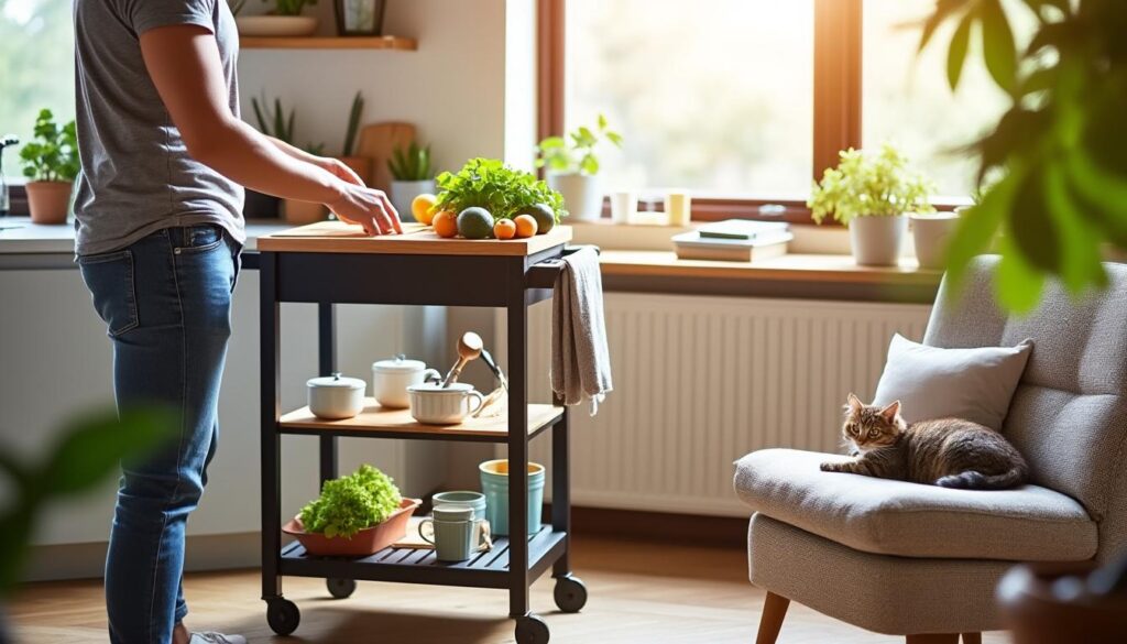 ontdek waarom deze $180 ikea keukenwagen het handigste item is in mijn huurappartement en waarom ik er meteen nog een zou kopen. praktisch, betaalbaar en perfect voor kleine ruimtes!
