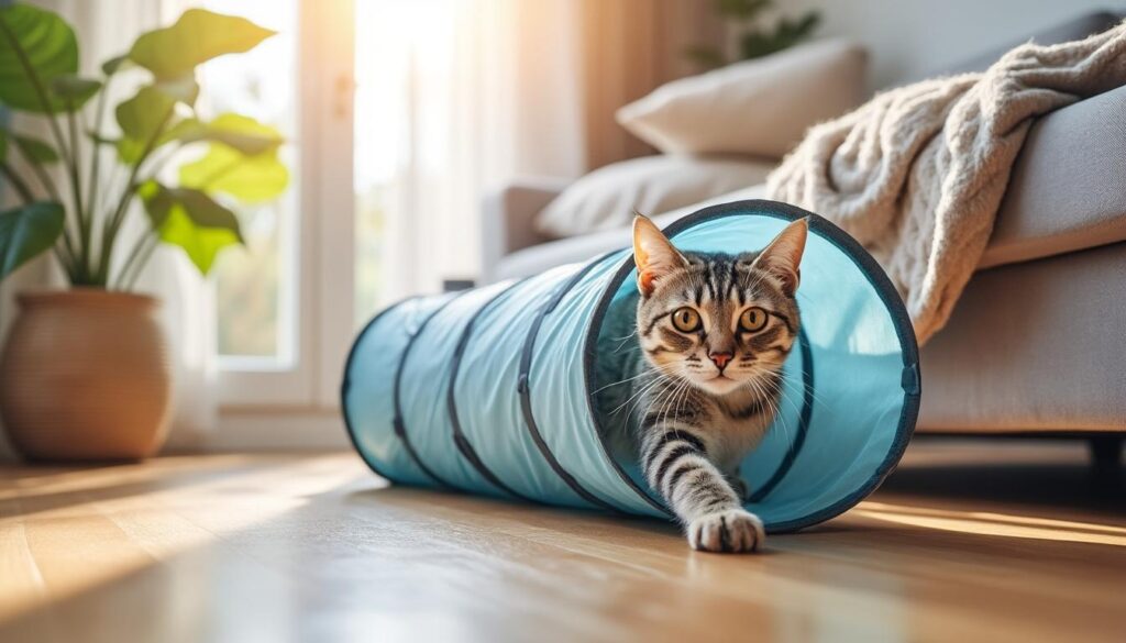 ontdek de eenvoudige ikea kattentunnel die katten urenlang vermaakt met interactieve speelmogelijkheden en een comfortabele schuilplaats.