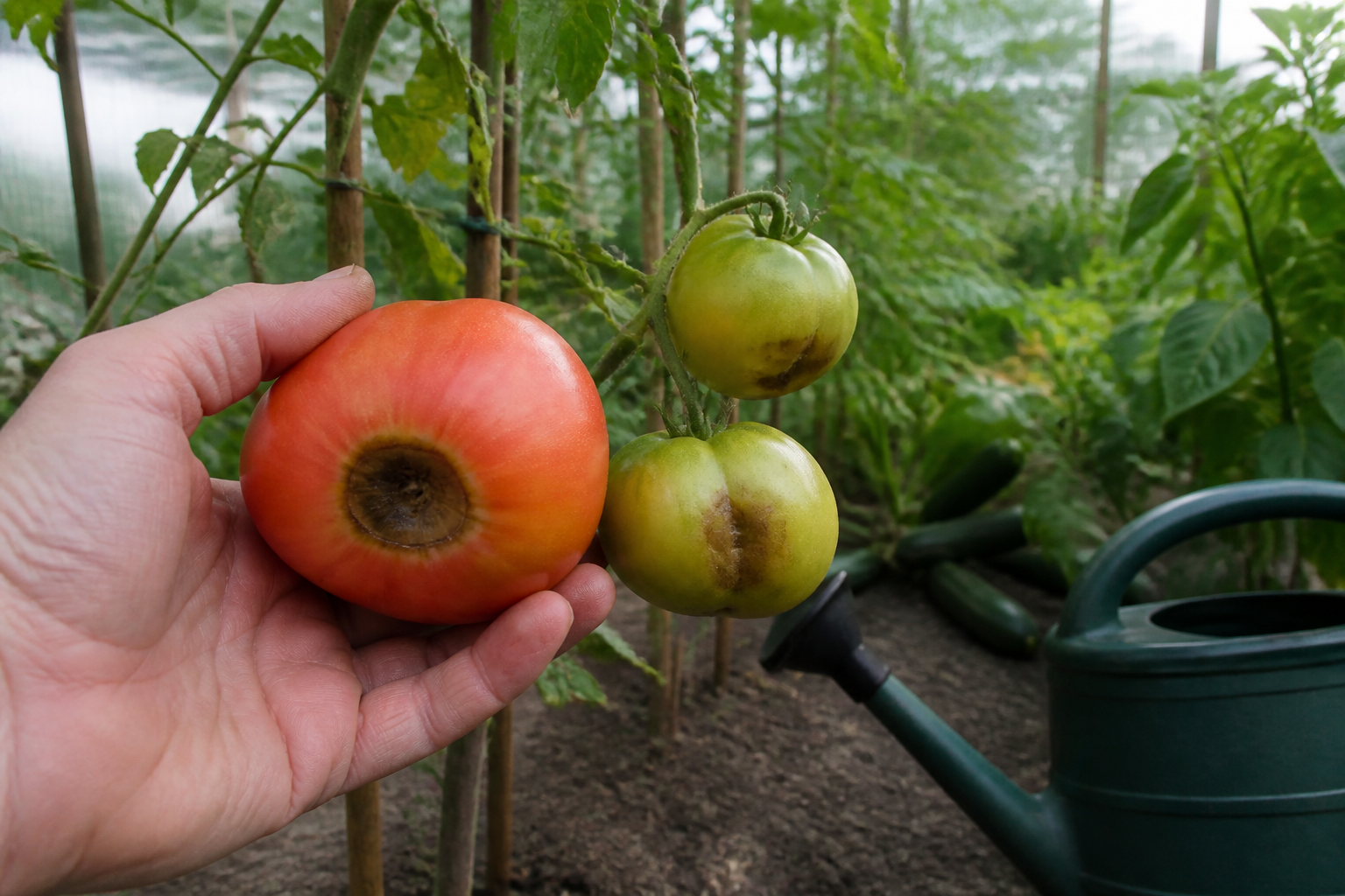 Apexnecrose: oorzaken, symptomen en oplossingen voor tomaten en vruchtgroenten