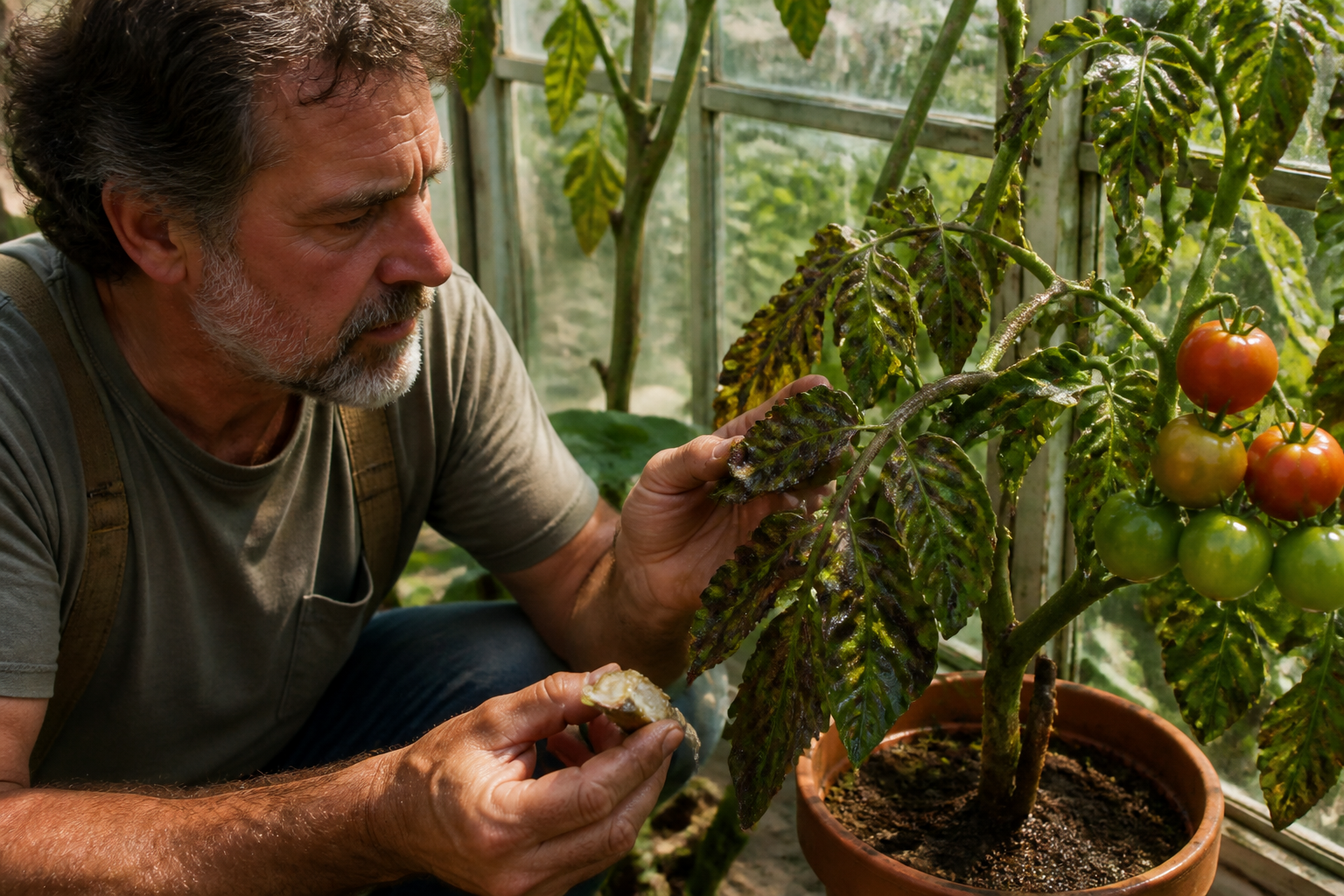 Bacteri&euml;le plantenziekten: symptomen, oorzaken en oplossingen om infectie te beperken