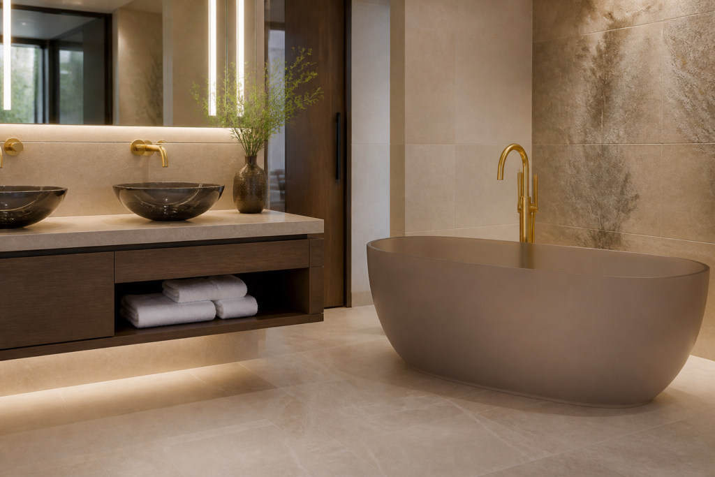 Badkamer in chique hotelstijl: de keuzes die een premium effect geven