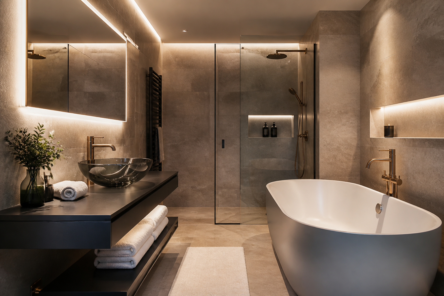 Badkamer in chique hotelstijl: de keuzes die een premium effect geven