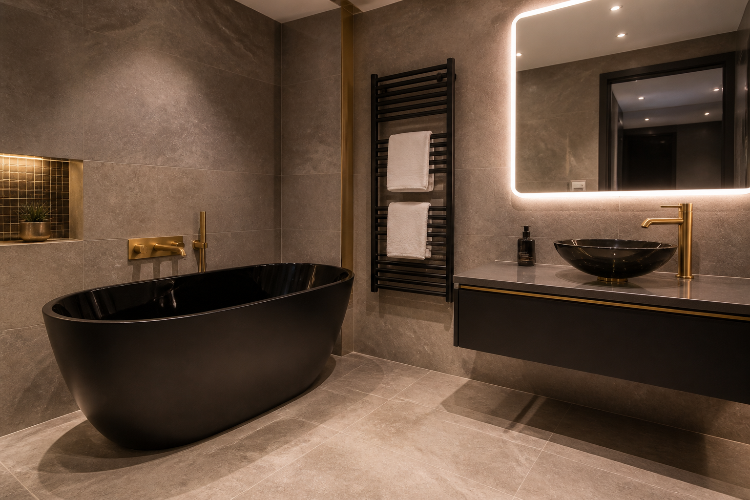 Badkamer in chique hotelstijl: de keuzes die een premium effect geven