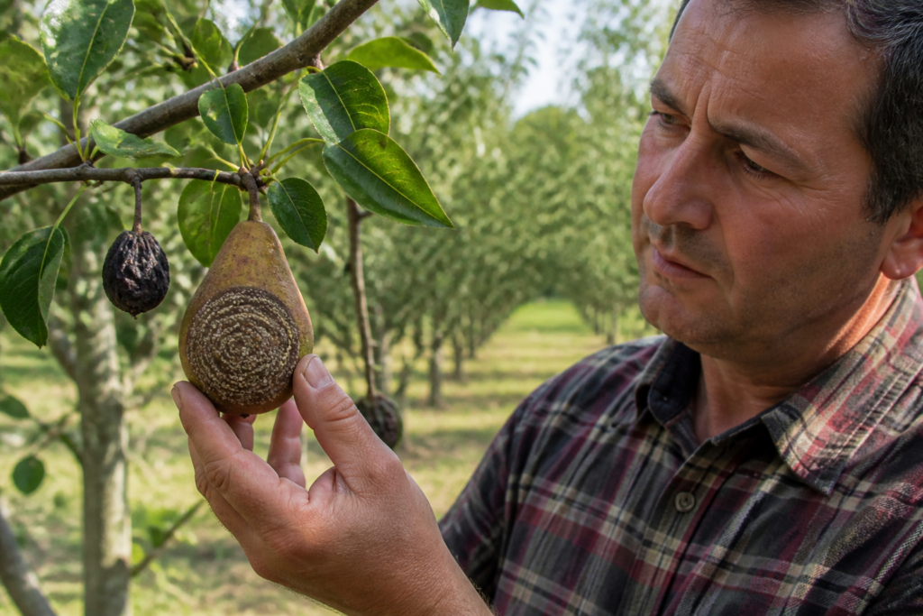 Bruinrot van fruit: symptomen, oorzaken en preventieve behandelingen