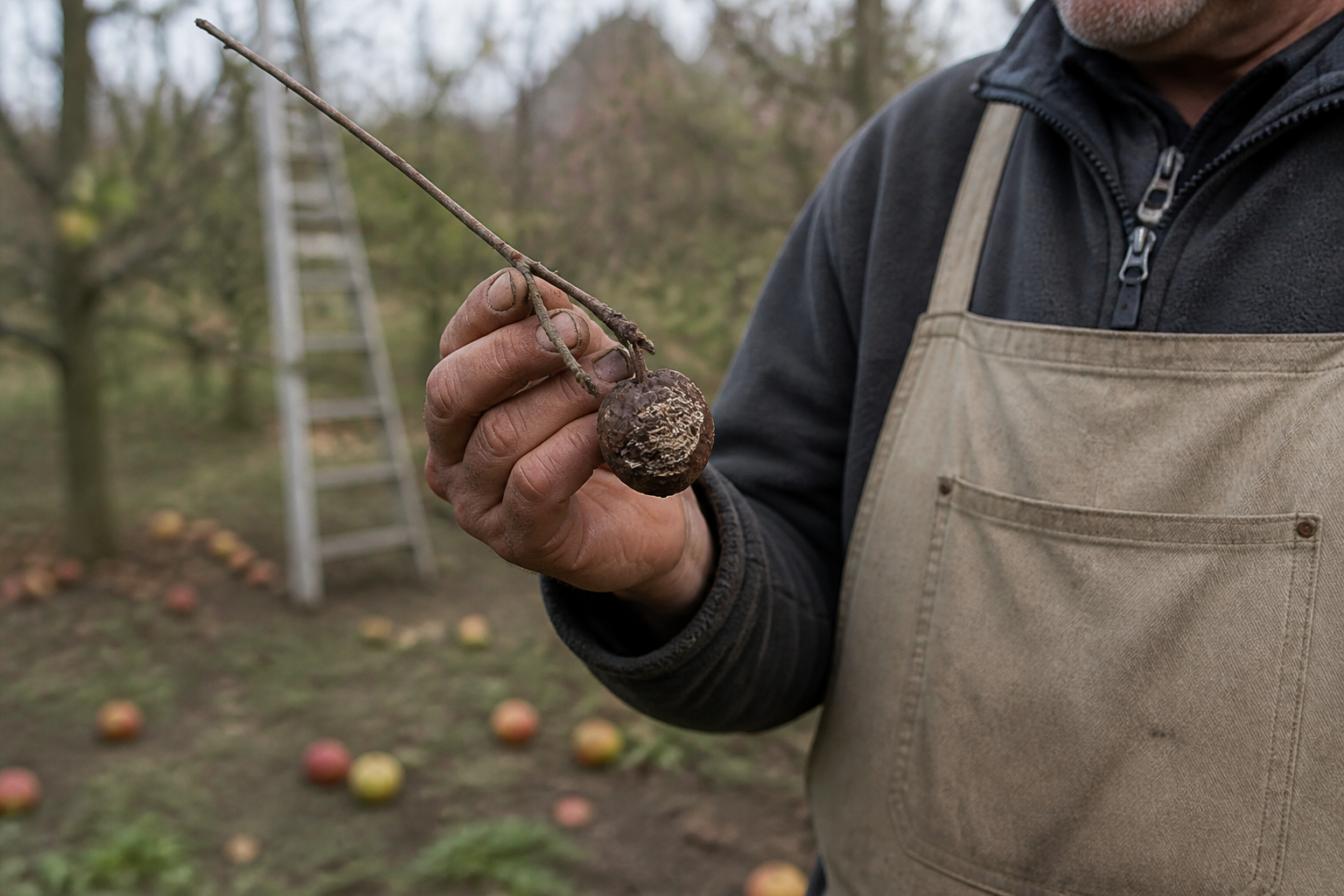 Bruinrot van fruit: symptomen, oorzaken en preventieve behandelingen