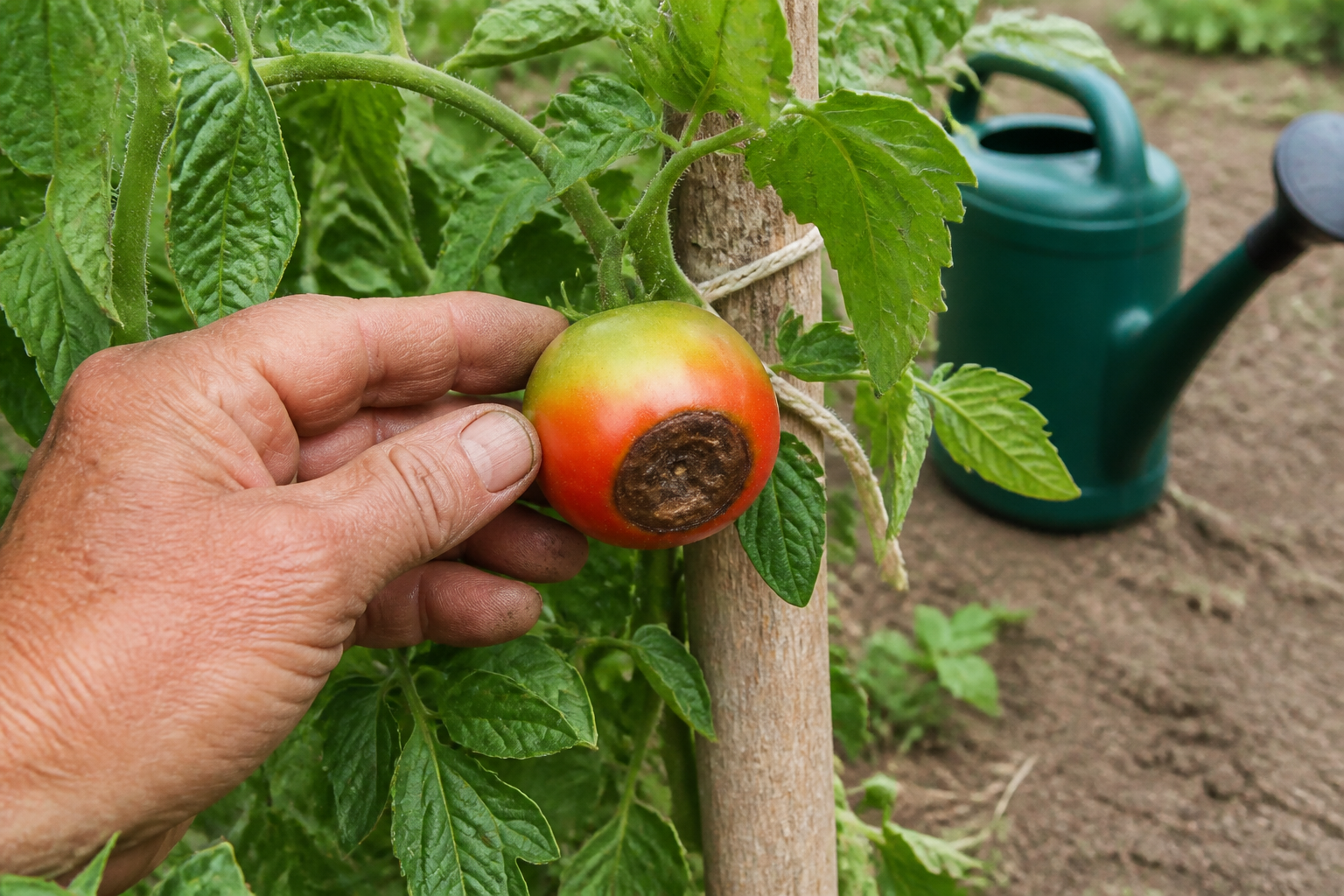 Cul noir van de tomaat: oorzaken, preventie en oplossingen voor de moestuin