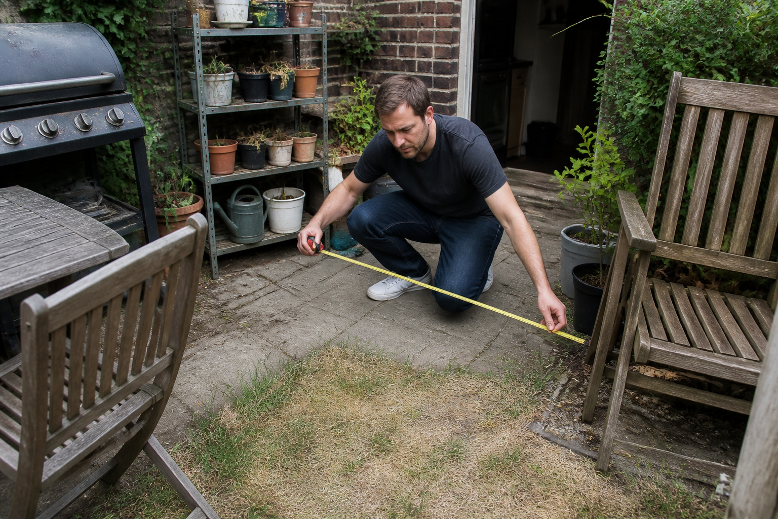 Een kleine tuin ontwerpen: de fouten die ruimte verspillen