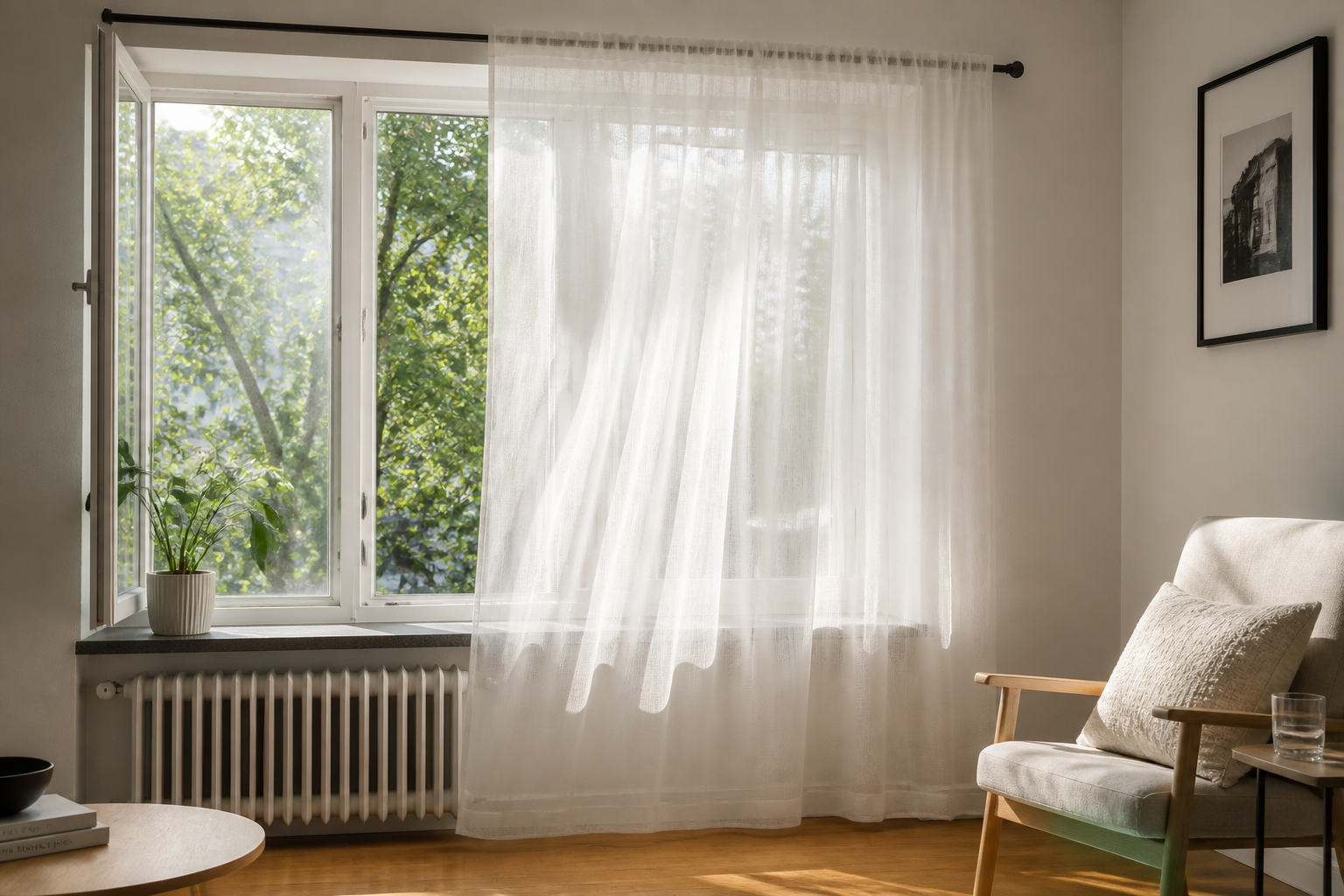 Gordijnen IKEA LILL: afmetingen, toepassingen en decoratie-ideeën voor thuis