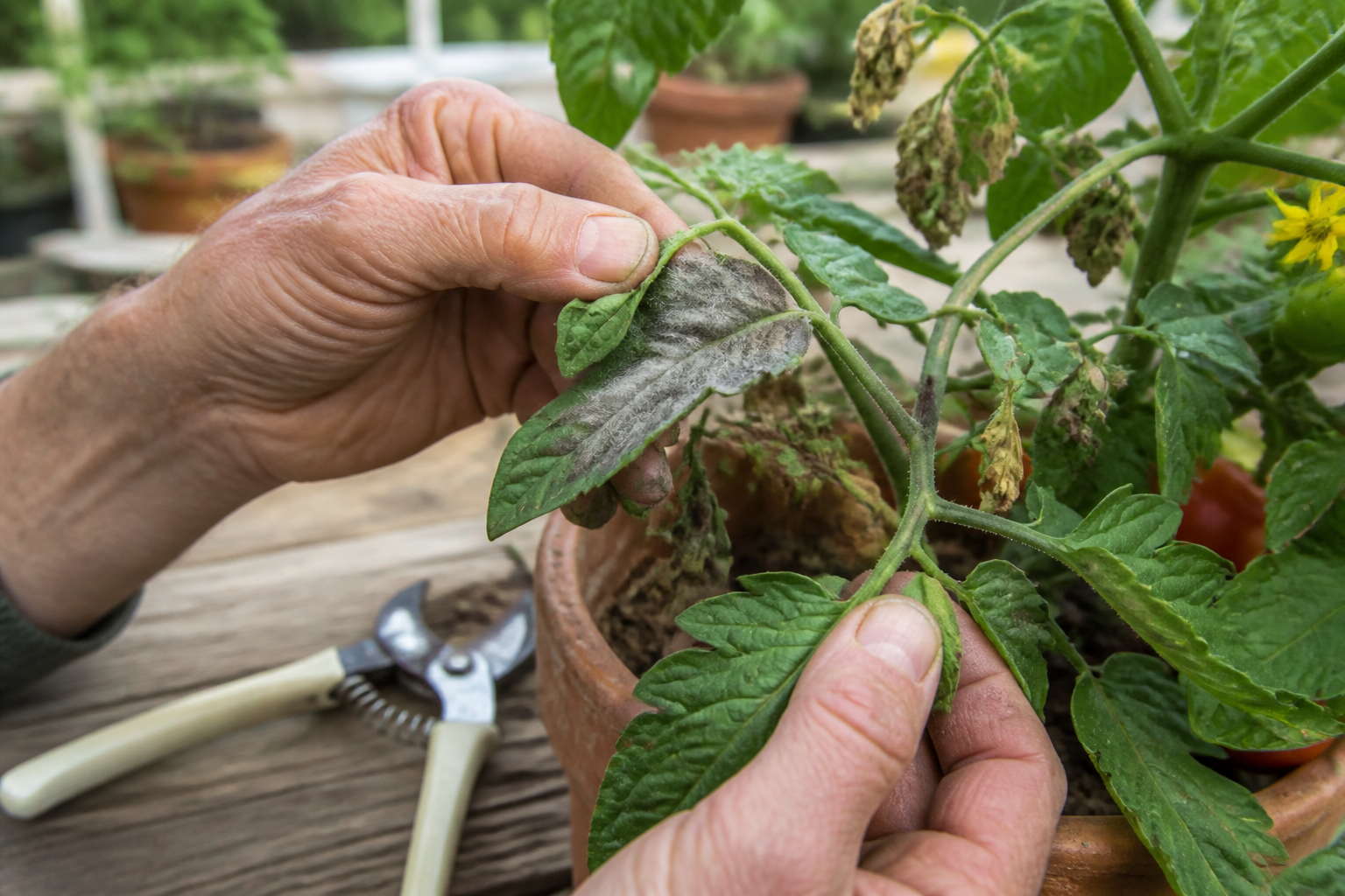 Grijze schimmel herkennen en behandelen: Botrytis op planten bestrijden