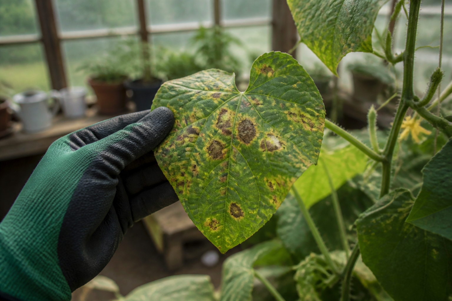 Hoekige bladvlekkenziekte bij planten: symptomen, oorzaken en mogelijke behandelingen