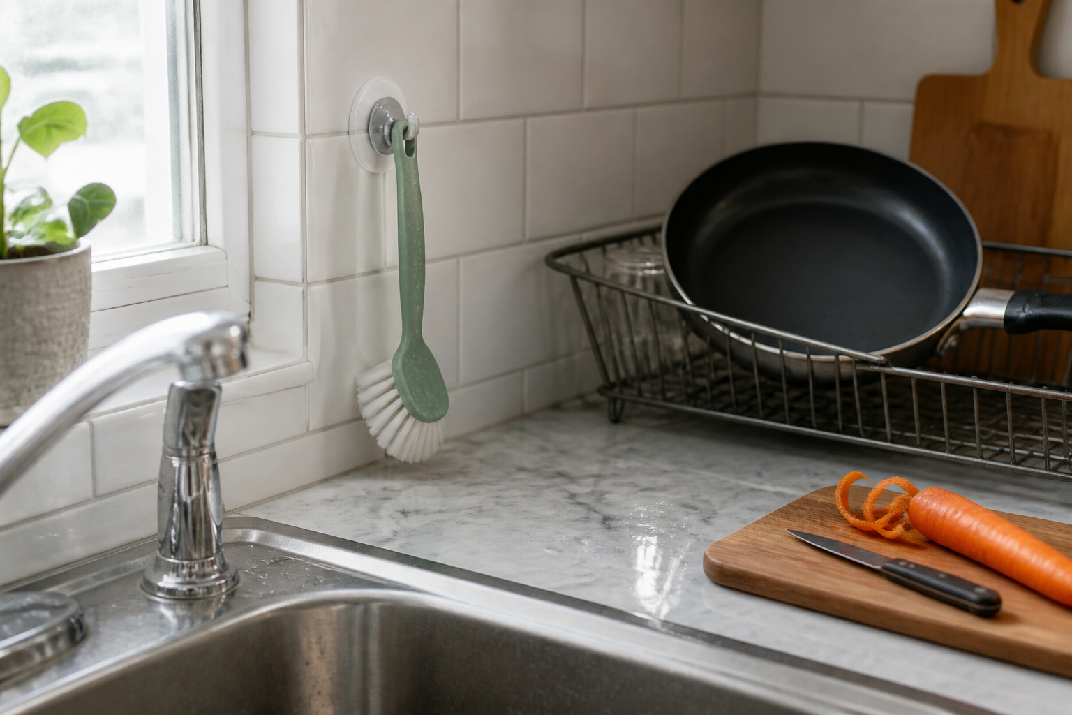IKEA afwasborstel: het kleine keukenhulpje dat het koken &eacute;cht makkelijker maakt
