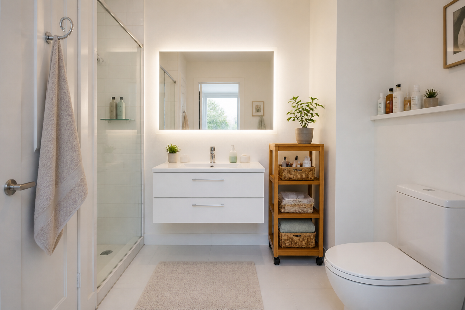 IKEA badkamer: praktische idee&euml;n voor een kleine ruimte optimaliseren