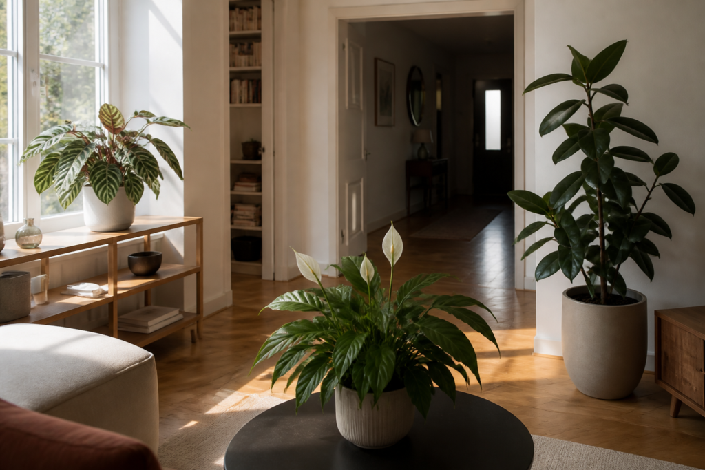 Kamerplanten: makkelijke soorten voor een modern huis