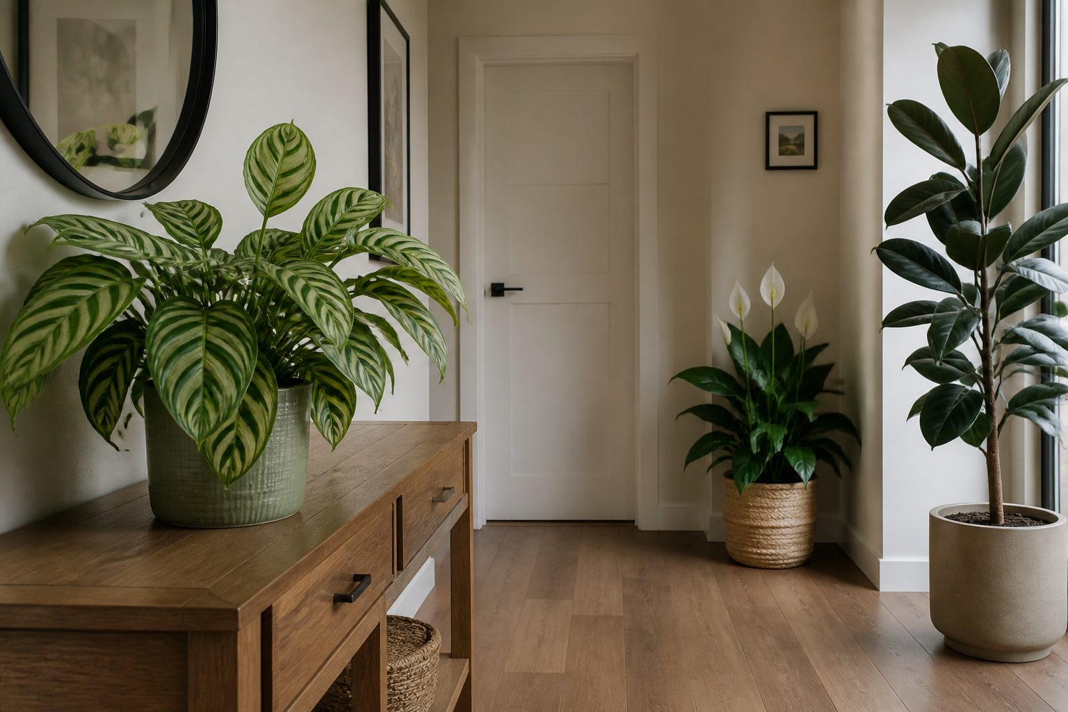 Kamerplanten: makkelijke soorten voor een modern huis
