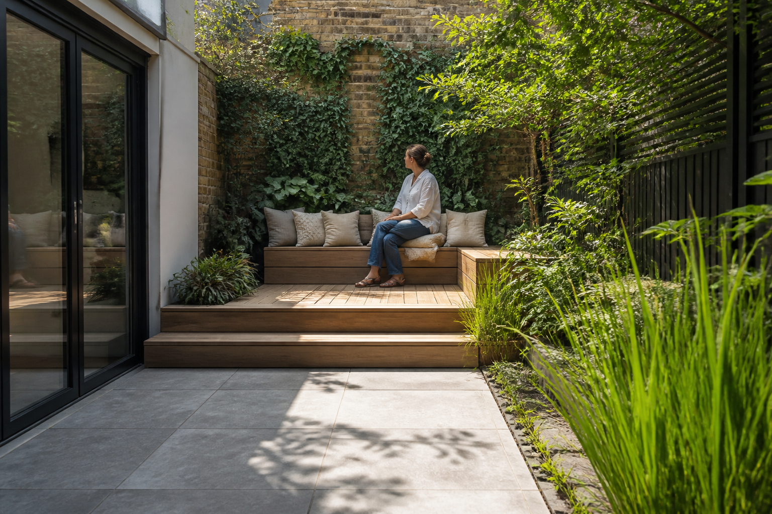 Klein tuinieren: concrete inspiratie om elke vierkante meter in te richten