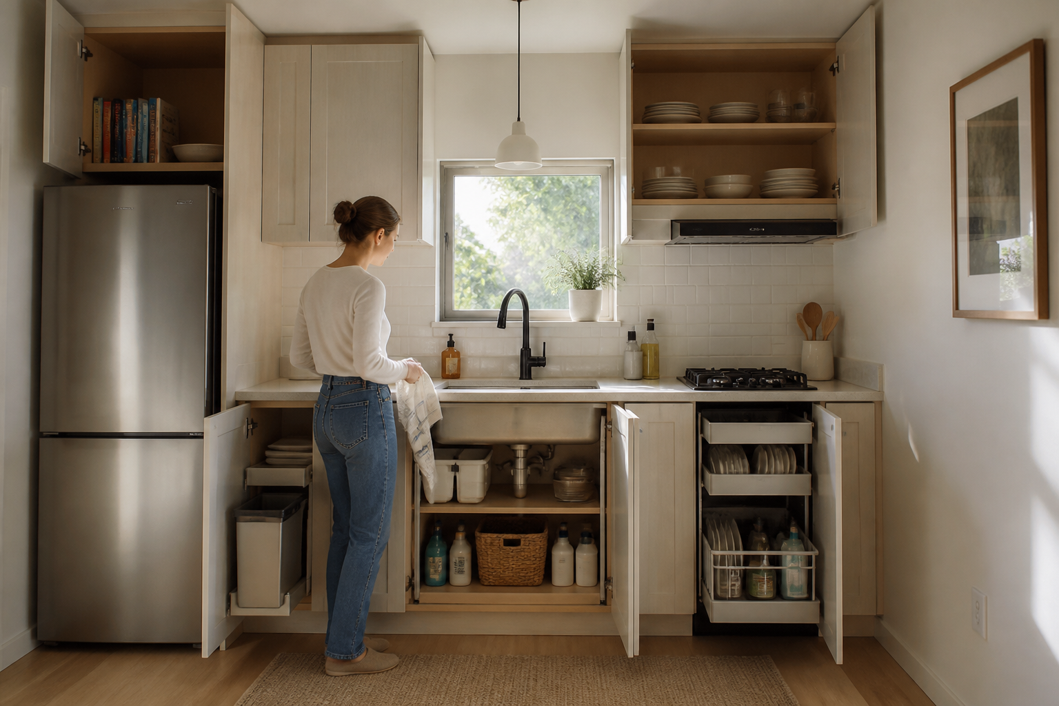Kleine keuken: inrichtingsidee&euml;n om ruimte te winnen