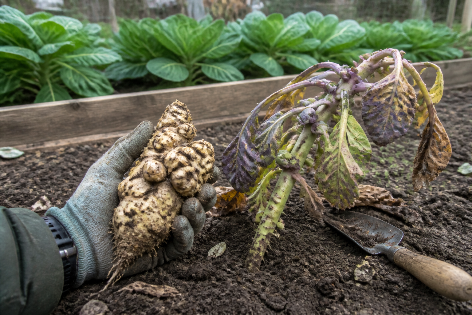 Koolziekte bij kool: symptomen, preventie en oplossingen in de moestuin