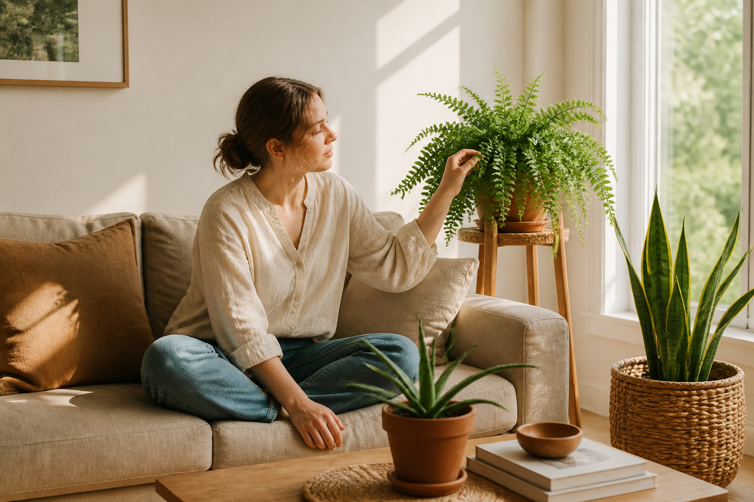 Luchtzuiverende planten: welke zet je in de woonkamer of slaapkamer?